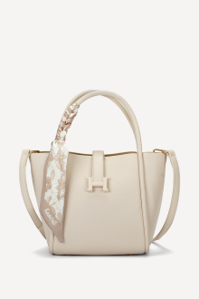 Чанта от еко кожа KB-26796-бежов