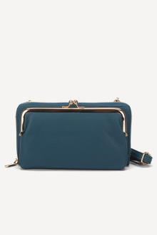 Дамско портмоне от еко кожа KB-26816-син