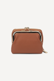 Дамско портмоне от еко кожа KB-27076-кафяв