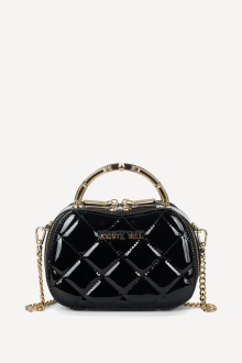 Чанта от еко лак KB-27078-черен