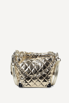 Чанта от еко кожа KB-27194-златист