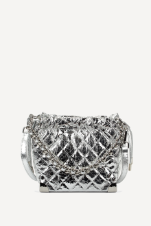 Чанта от еко кожа KB-27194-сребрист