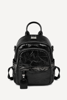 Раница от еко кожа KB-27389-Черен