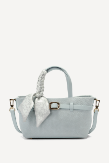 Чанта от еко кожа KB-7456-син