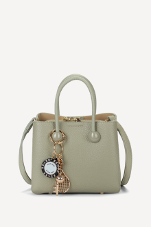 Чанта от еко кожа KB-7466-зелен