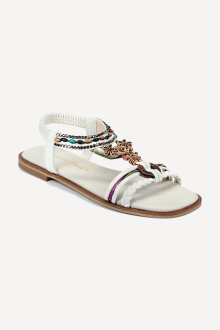 Кожени сандали MGZ-117-105-бял