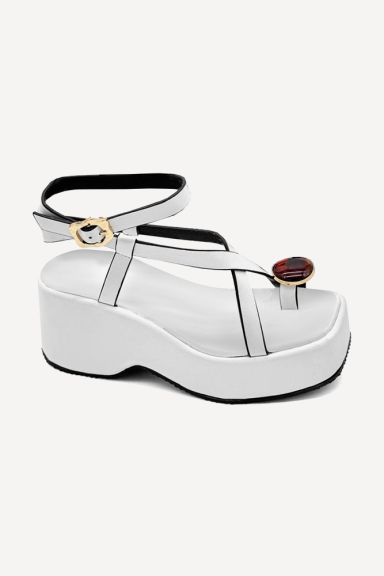 Кожени сандали с платформа ART-3423