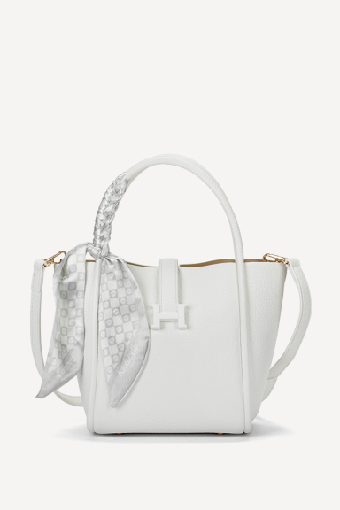 Чанта от еко кожа KB-26796-бял