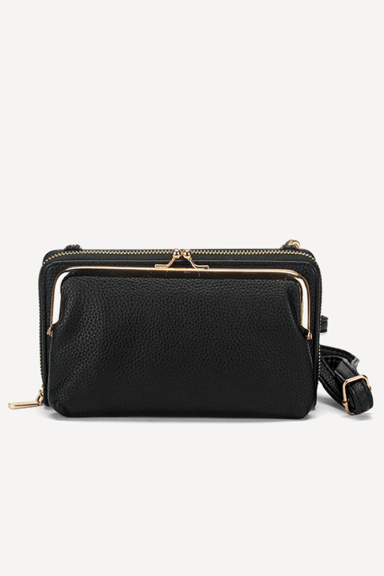 Дамско портмоне от еко кожа KB-26816-черен