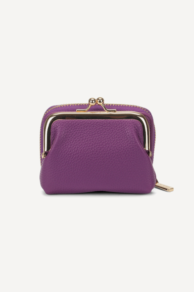 Дамско портмоне от еко кожа KB-27076-лилав