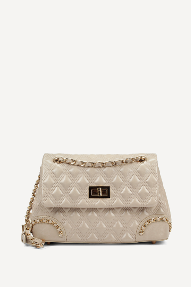 Чанта от еко кожа KB-27157-бежов