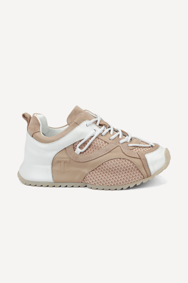 Спортни обувки от кожа и велур NSR-9270