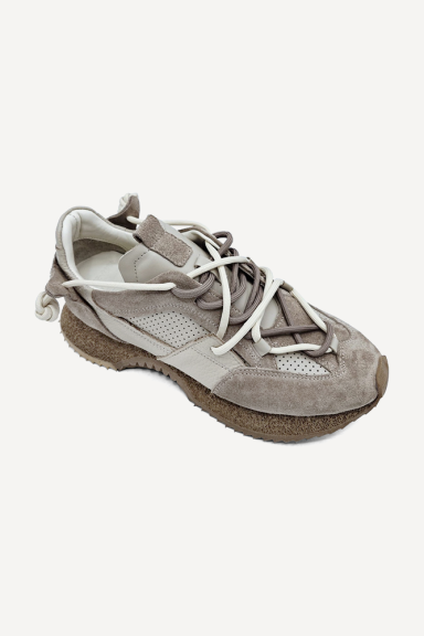 Спортни обувки от кожа и велур NSR-9533