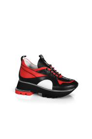 Дамски спортни обувки от естествена кожа ILV-2386