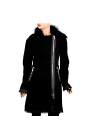 Дамско палто от естествена кожа MF-1399