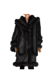 Дамско палто от естествена кожа MZ-0716