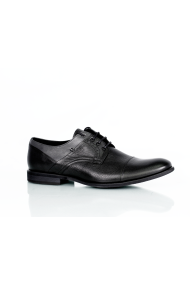 Male shoes made of black leather CP-4017