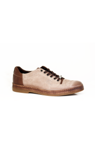  Male shoes beige nubuck MCP-45558
