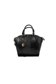 Ladies leather bag in black YZ-310094