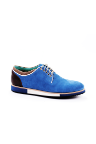  Male shoes suede blue MB-0611-41