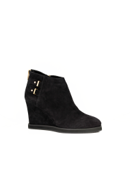 Ladies boots black suede Т1-320-01