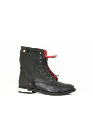 Ladies boots black leather CP-2468