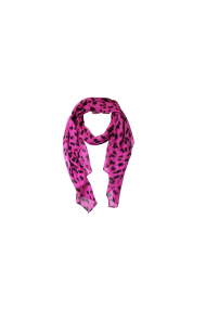 Дамски фин шал в розов цвят 44556