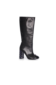 Ladies leather boots KM-013-21