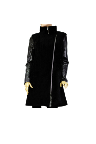 Ladies leather coat GR-BK628