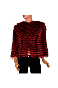 Ladies Fox Fur Coat CK-1730