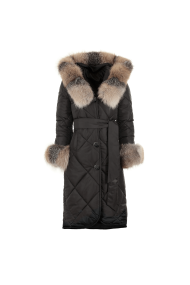 Дамско палто от текстил CK-2223