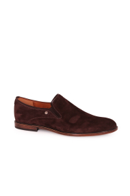 Men's brown suede shoes CP-6793
