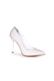 Дамски елегантни обувки от естествена кожа H1-13-563