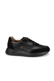 Мъжки обувки от естествена кожа и велур GN-311616