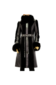 Дамско палто от естествена кожа GR-BK66
