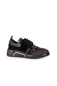 Дамски спортни обувки от естествен велур ILV-1621-1