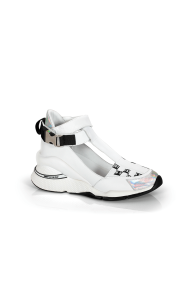 Дамски спортни обувки от естествена кожа ILV-3112