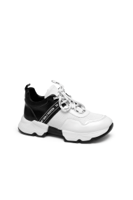Дамски спортни обувки от естествена кожа ILV-4782
