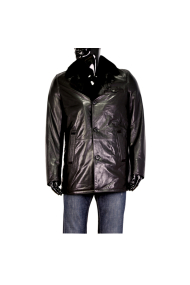 Male jacket black leather JK-I3055