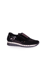 Дамски обувки от естествен велур KM-388-5