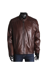 Men's leather jacket KRK-F-374