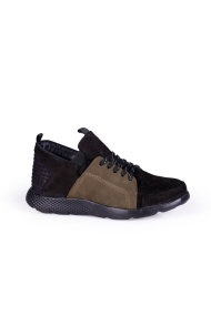 Мъжки спортни обувки от естествен набук и кожа MCP-85724