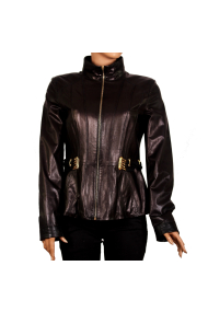 Ladies leather jacket MF-1224