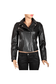 Ladies leather jacket MF-1733