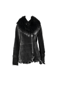 Дамско палто от естествена кожа РМ-7014