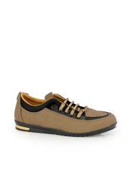 Ladies eco leather sports shoes DM-46415