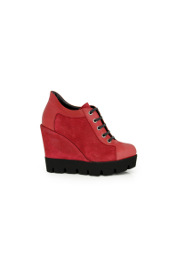 Ladies shoes bordo leather H1-16-600 