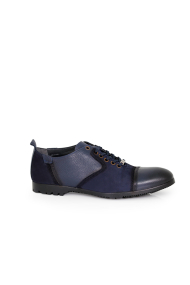 Men's shoes leather and nubuck MCP-55757 
