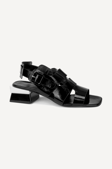 Patent leather sandals ADL-9509-24