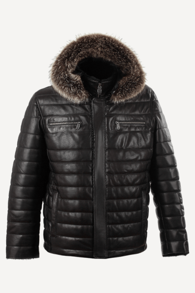 QUILTED LEATHER JACKET ENV-3363